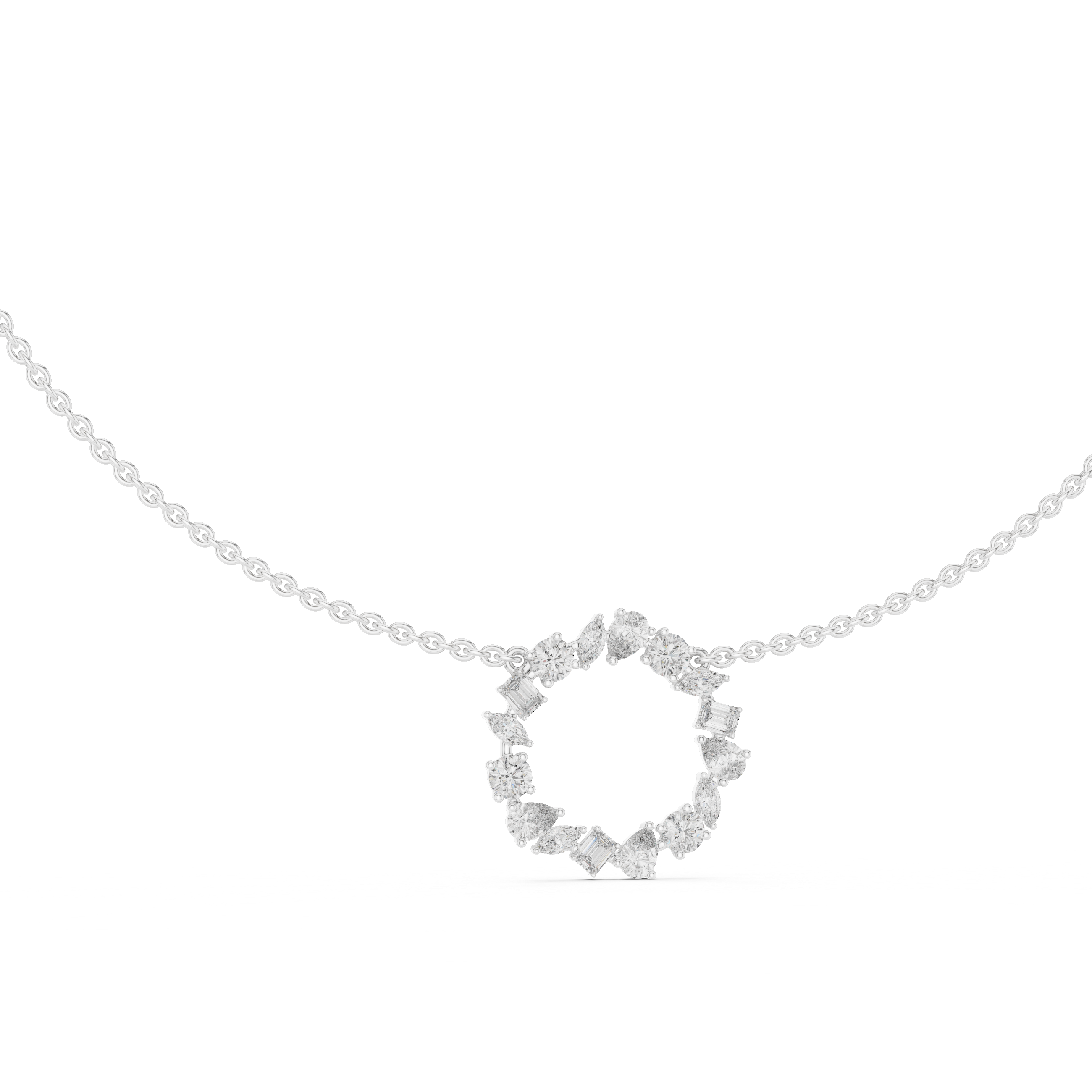 Selene Diamond Pendant