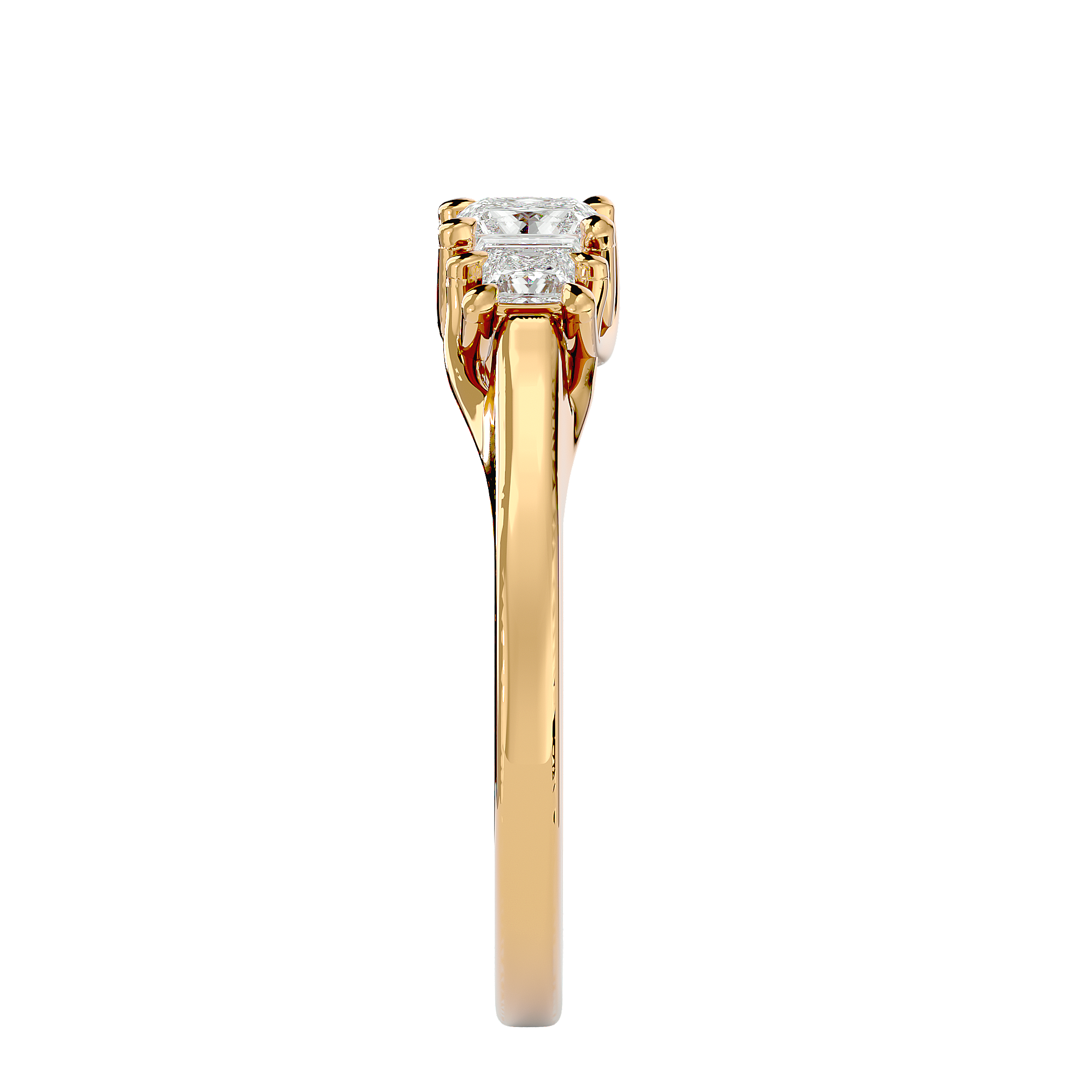 Roselyn Three Stone Ring