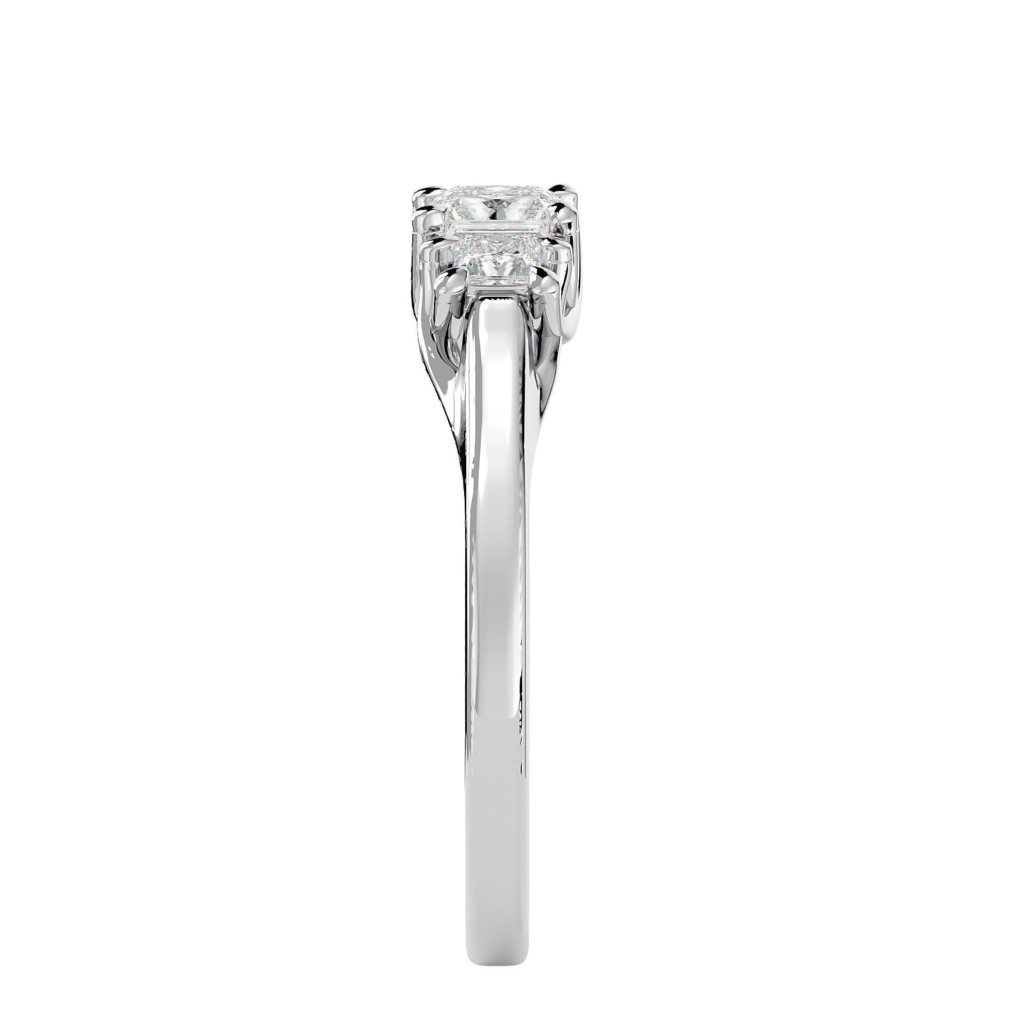 Roselyn Three Stone Ring