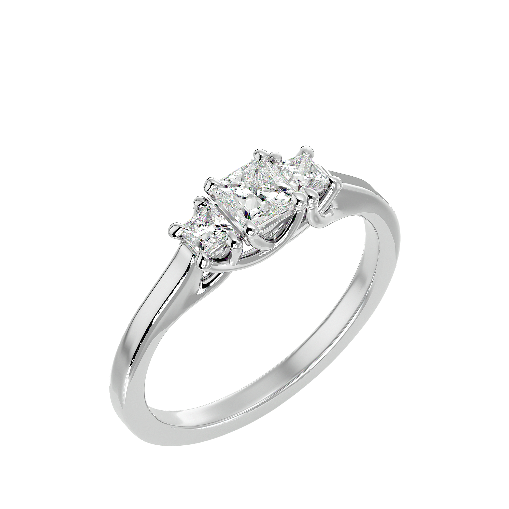 Roselyn Three Stone Ring