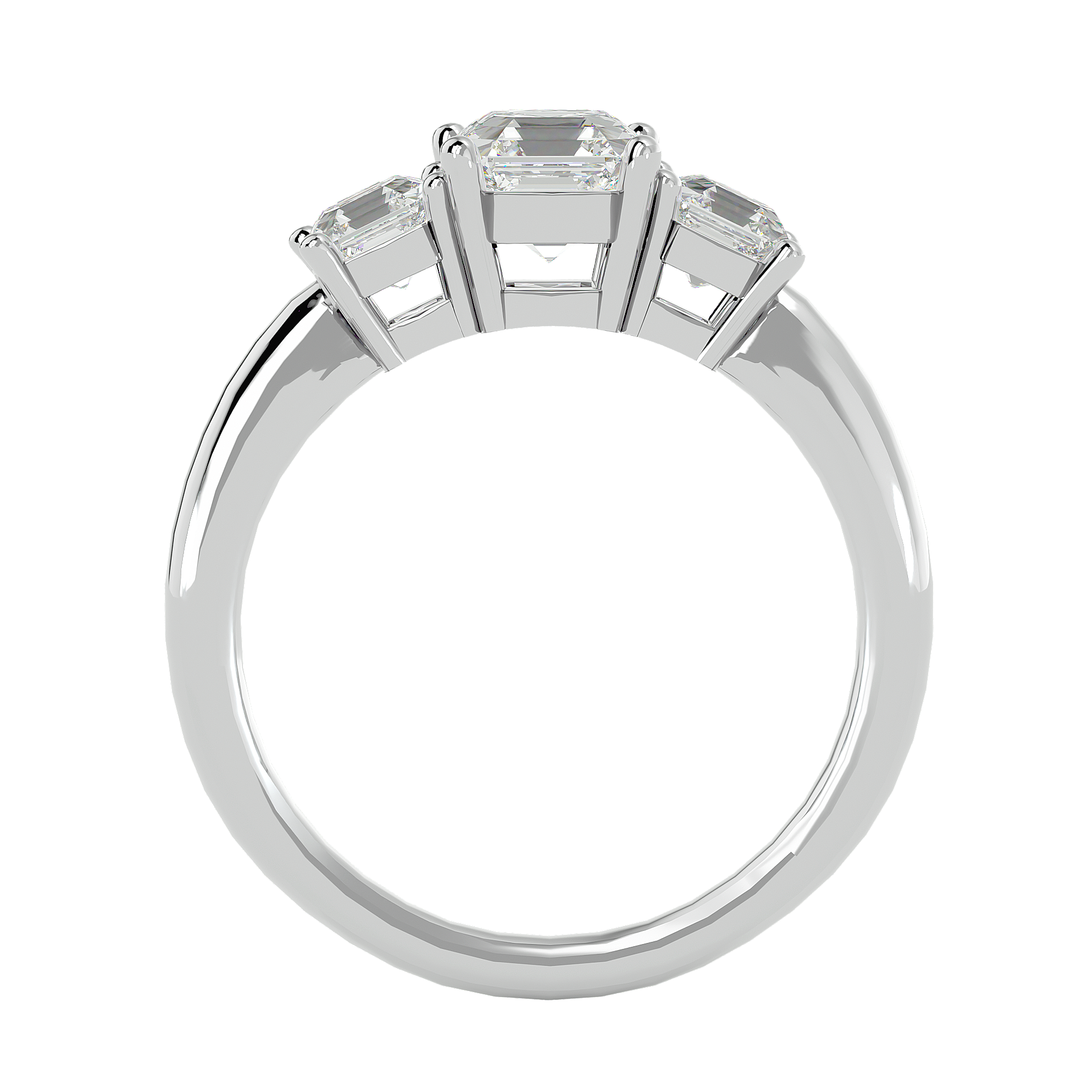 Lacey Three Stone Ring