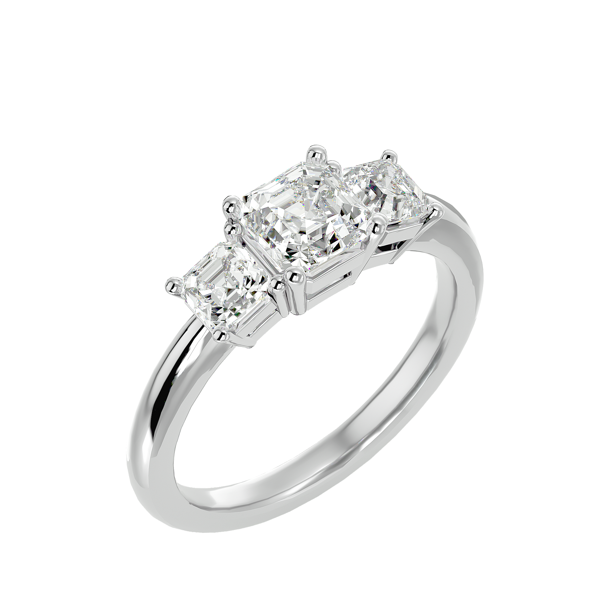 Lacey Three Stone Ring