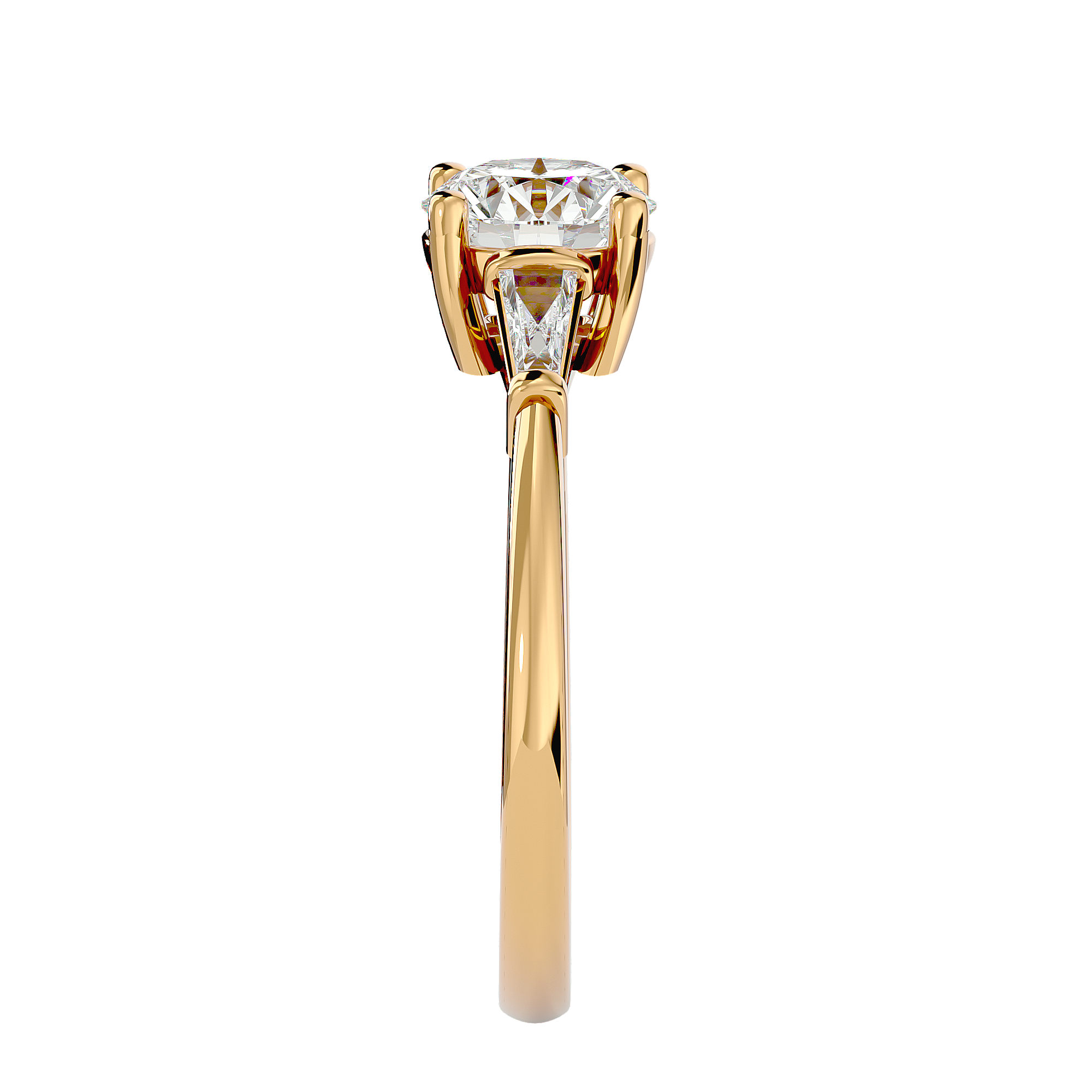 Reina Three Stone Ring