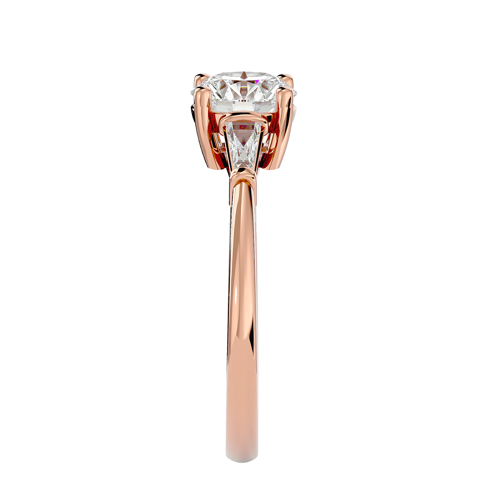 Reina Three Stone Ring