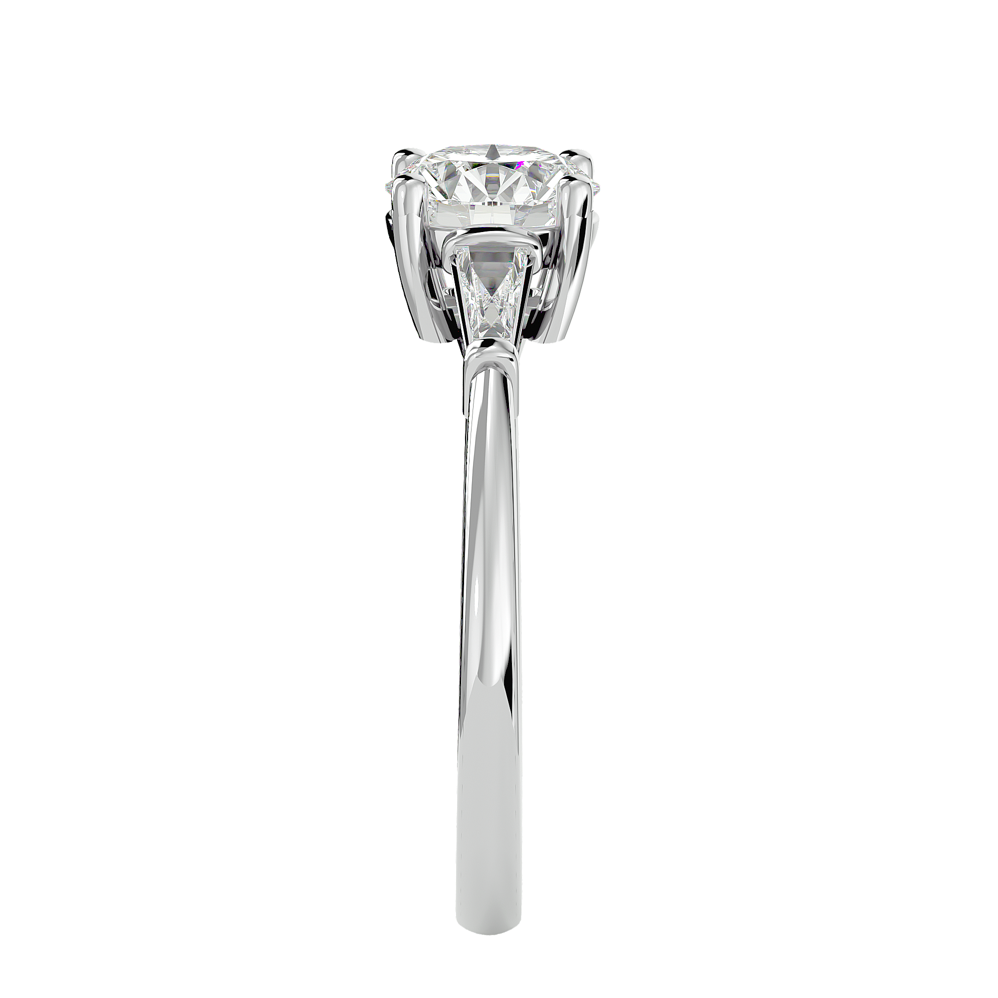 Reina Three Stone Ring