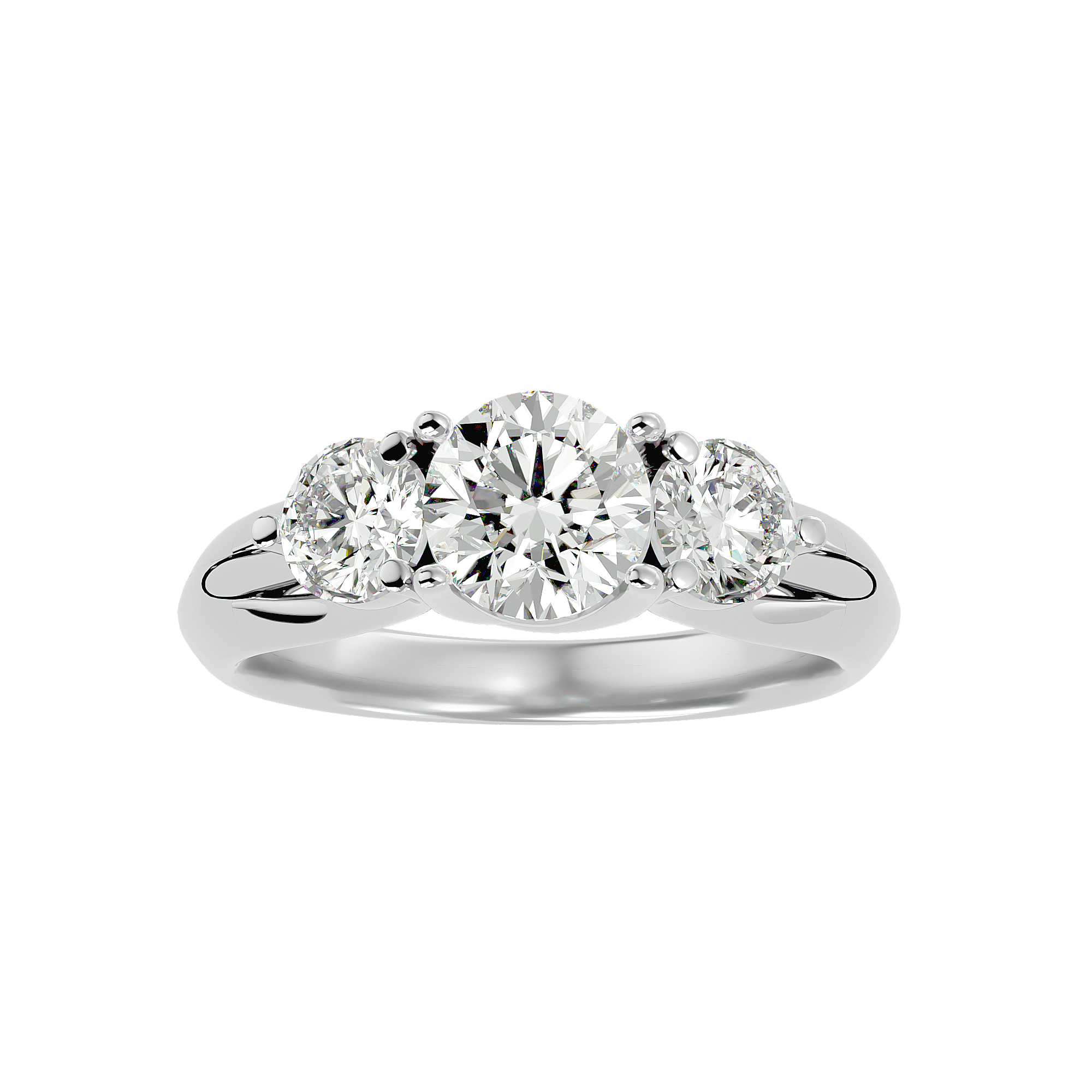 Noa Three Stone Ring