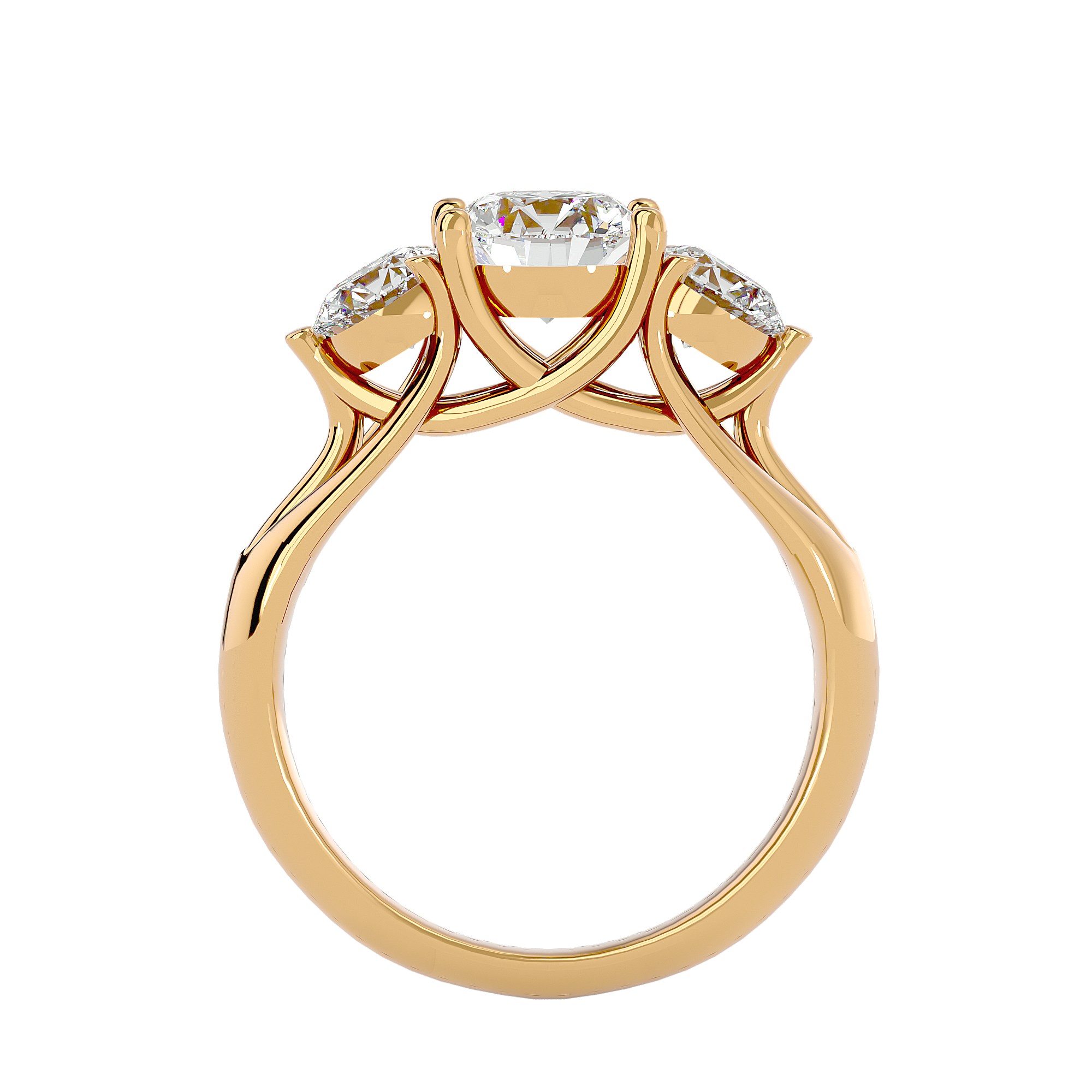 Noa Three Stone Ring