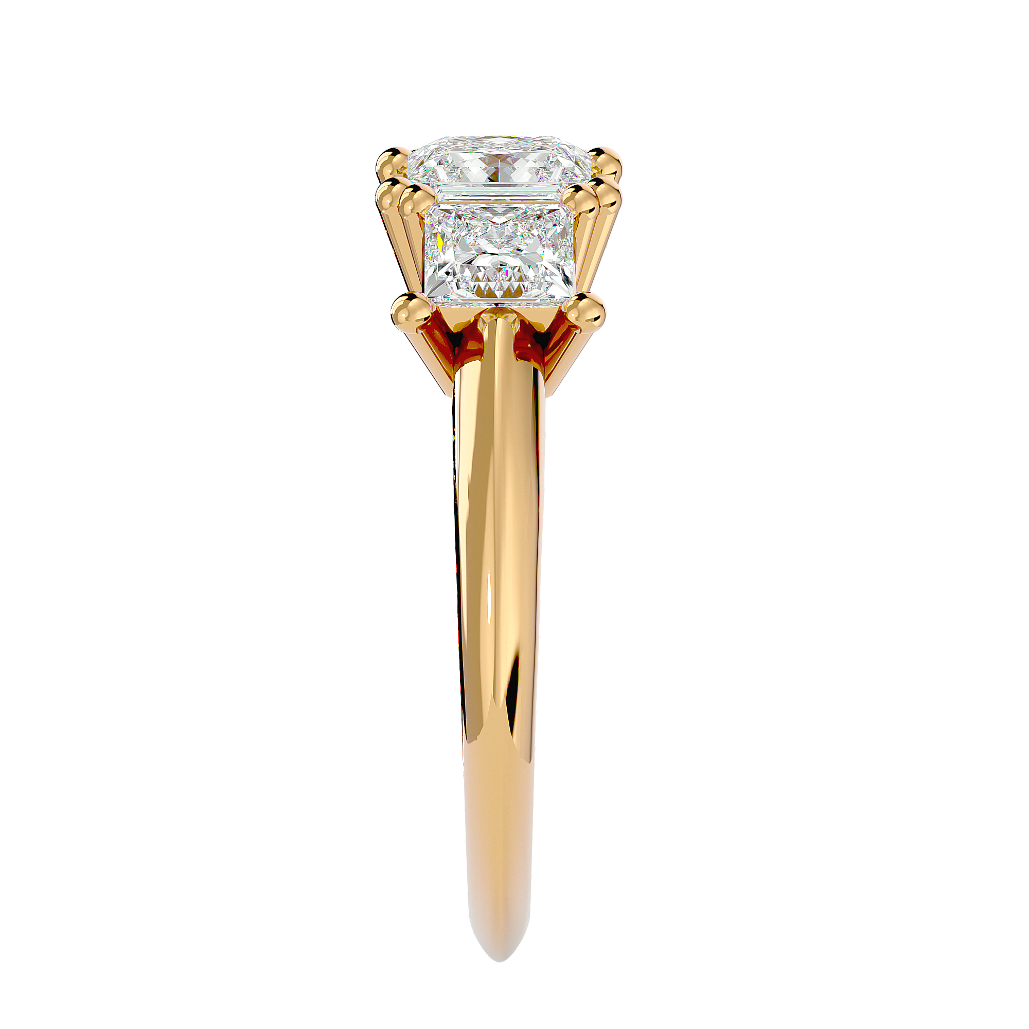 Haylee Three Stone Ring