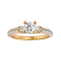 Madisyn Three Stone Ring