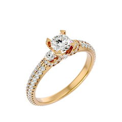 Madisyn Three Stone Ring
