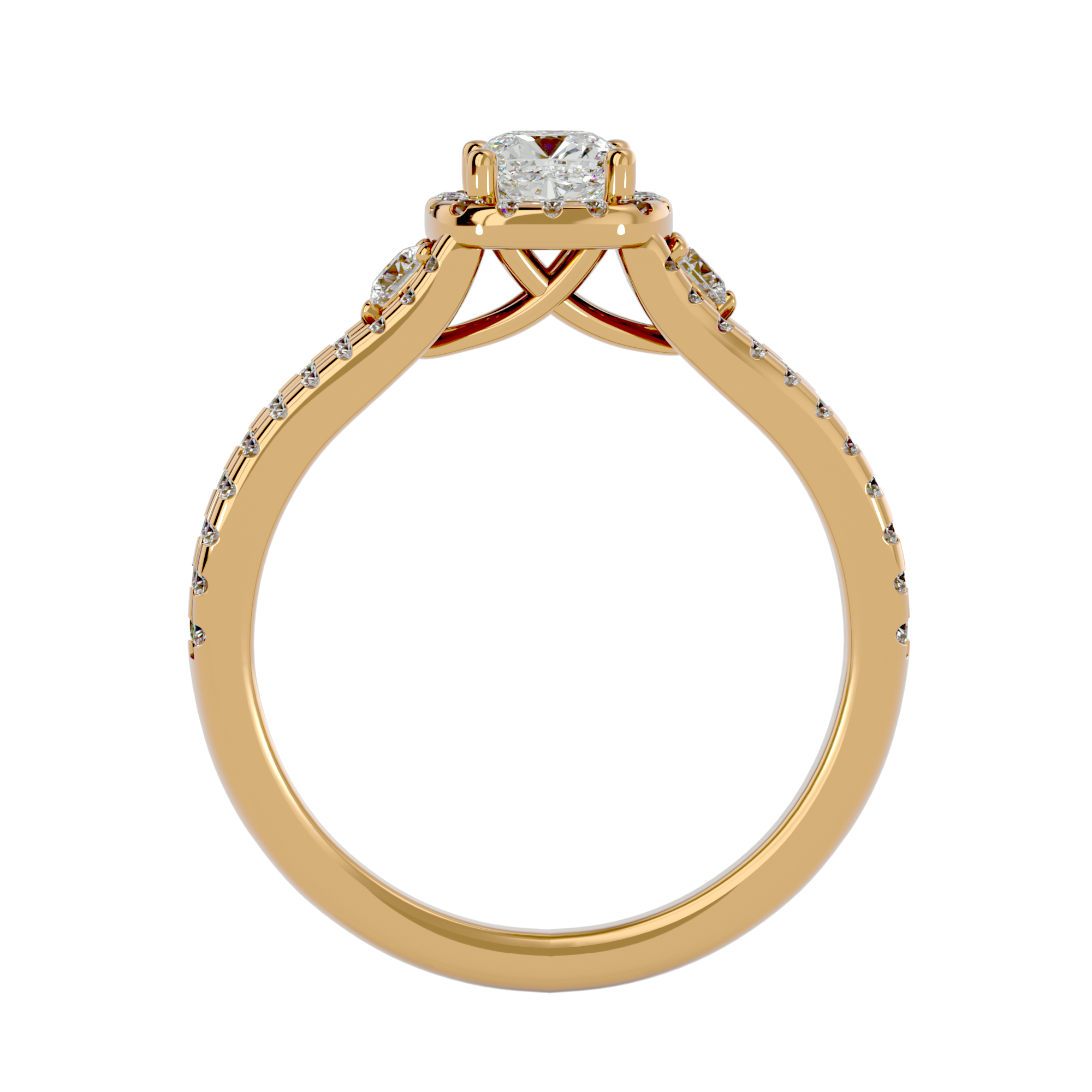 Saige Three Stone Ring