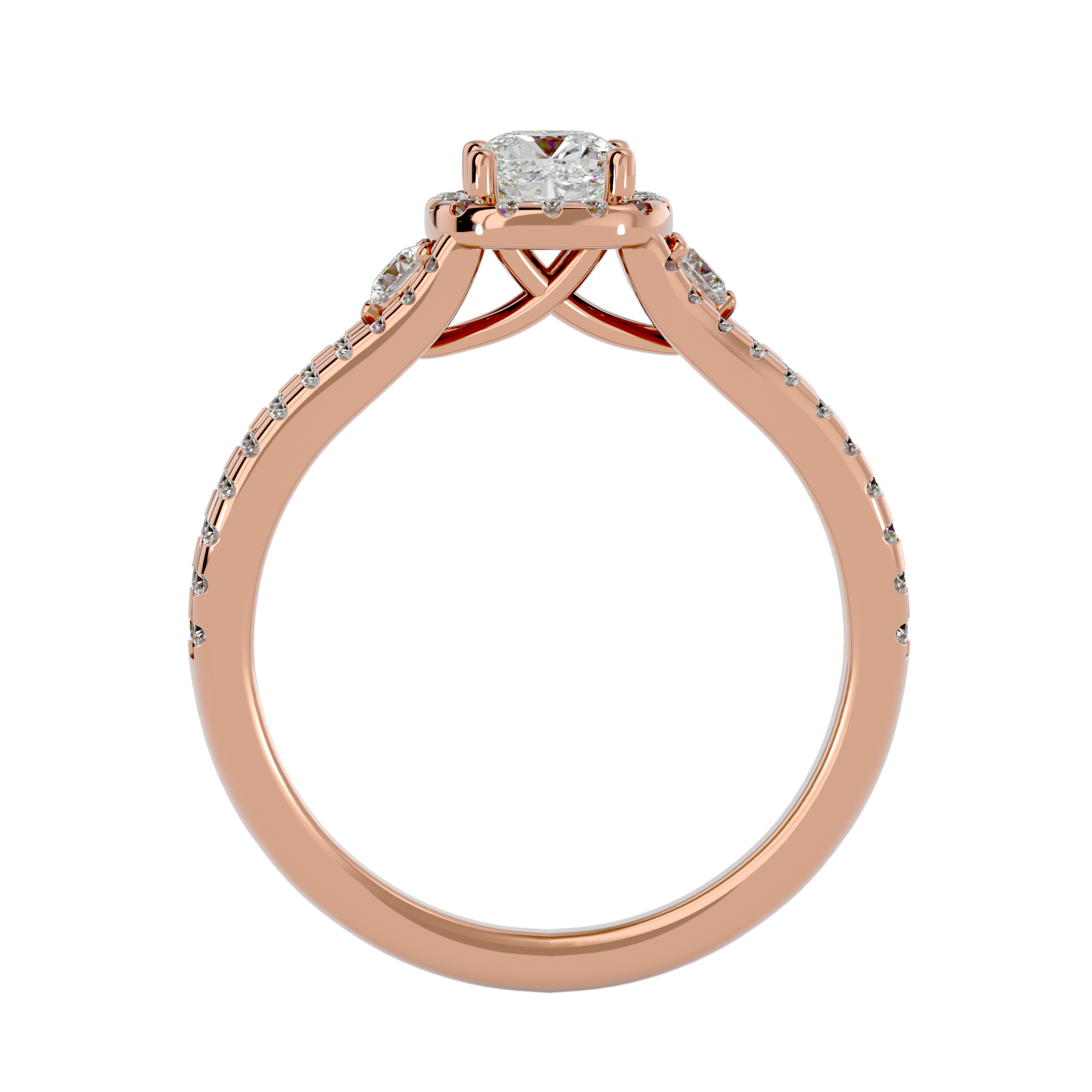 Saige Three Stone Ring