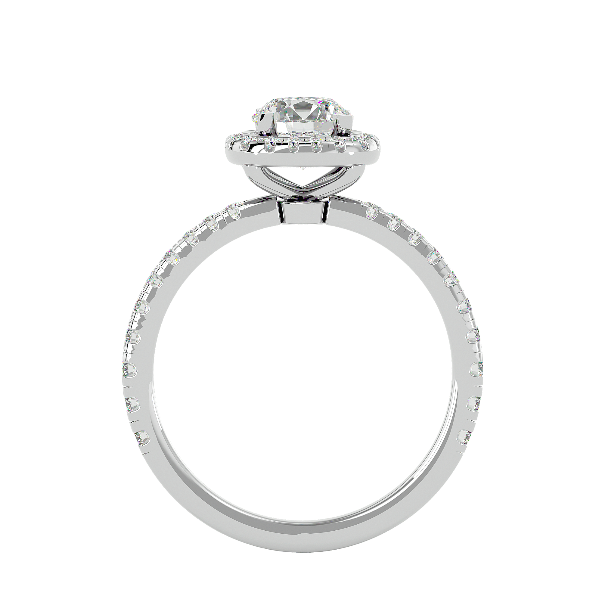 Macie Halo Ring
