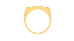 Griffin Solitaire Mens Ring