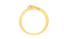 George Solitaire Mens Ring