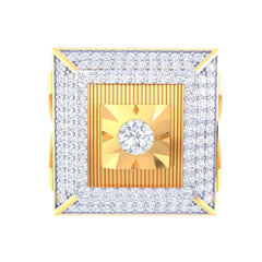 Hugo Solitaire Mens Ring