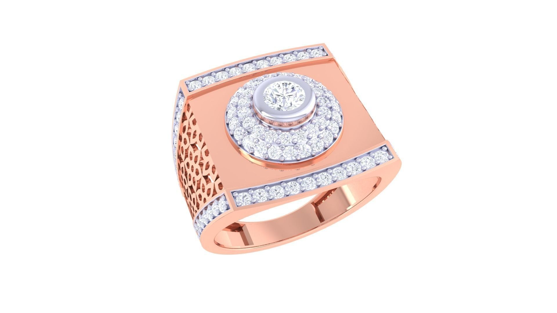 Henry  Solitaire Mens Ring